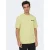 ONLY & SONS relaxed T-shirt met backprint geel