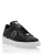 Philipp Plein Sneakers laag ‘Hexagon’  zwart / zilver