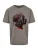 Mister Tee Shirt ‘Flying High’  stone grey / neonrood / zwart
