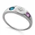 Orphelia ‘Regula’ Dames 925 Sterling Zilveren Ring – Zilver ZR-7578