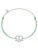 Glanzstücke München Armband  groen / zilver