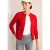 Cecil Dames Cosy vest met ritssluiting in Rood