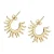 A Beautiful Story gold plated oorbellen Fierce