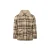 Koko Noko geruite shacket – beige/bruin