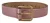 Dolce & Gabbana Metallic Roze Gepolijst Lederen Logo Metalen Gesp Riem