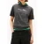 Tommy Hilfiger Gold-tone Button Logo Embroidery Relaxed T-shirt Grey