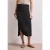 Midirok van tricot in effen kleur
