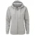 Russell Heren Authentieke Sweatshirt met volledige ritssluiting / Hoodie (Licht Oxford)