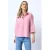 SisterS Point blouse met krijtstreep – roze