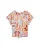 WE Fashion Shirt  lichtblauw / oranje / rosa / wit