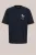 WE Fashion – Heren relaxed fit T-shirt met embroidery – Relaxed Fit – Donkerblauw – Katoen –