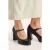 Maddy vegan lak pumps in croco bruin