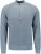 No Excess Half Zip Trui Chenille Blauw