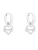 s.Oliver Oorbellen  zilver / transparant