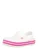 Crocs Sandalen  pink / wit