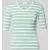 Christian Berg Woman T-shirt met streepmotief en V-hals