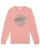 Watapparel Sweatshirt ‘ Meeresschildkröte ‘  grijs / rosa