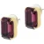 OTAZU Lady Di Earrings Amethyst Purple