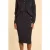 ICode Charcoal Ribbed Knit Skirt