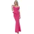 Damesjurk Goddiva Bardot Crossover