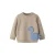 NAME IT BABY regular fit sweater met print – beige