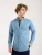 7Camicie Zakelijk overhemd ‘Donatello Iconic Poplin Stretch Man Shirt Light Blue White’  lichtblauw
