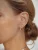 Hey Happiness Oorbellen ‘Duo Sparkle’  zilver