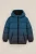 Blue Ridge – Jongens pufferjas met gradient – Regular fit – Donkerblauw –