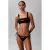 Calvin Klein voorgevormde strapless bandeau bikinitop zwart