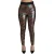 Dolce & Gabbana Groene Bronzen Blad Panty Skinny Broek