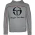 Sergio Tacchini Ground Hoodie Heren Pullover Sweater Grijs Trui 37865 915 X19A