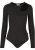 Urban Classics Ladies’ Cut-out Long-sleeved Body Lichaam zwart XL