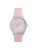 Lucardi Analoog horloge ‘Klassisch’  rosa / zilver