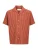 JACK & JONES Overhemd ‘JORCOBA’  cranberry / wit
