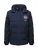CAMP DAVID Winterjas  navy / rood / zwart / wit