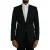 Klassieke Pas Blazer Effen Zwart