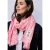 Street One Dames Sjaal met patroon in Pink
