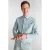 Anerkjendt gestreept overshirt blauw