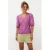 Ydence gebloemde blousetop paars