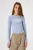 Garcia longsleeve lichtblauw