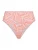 LSCN by LASCANA Bikinibroek ‘Lisa’  oranje / rosa / wit