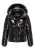Marikoo dames gewatteerde winterjas Skyraa met capuchon & glanzend design