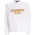 Dsquared2 Milano Logo Cool Fit Witte Sweatshirt