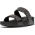 Fitflop Lulu 2 Bar Glitter Polyurethaan Dames Sandalen Zwart/Multi