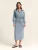 St MRLO Jurk ‘HAMISH MIDI DRESS’  blauw