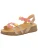 THINK! Sandalen met riem  beige / geel / oranje / lichtroze