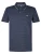 Petrol Industries – Heren Gestreepte Polo Coveview – Blauw