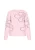 MYMO Oversized trui ‘Young Fashion’  lila / poederroze / parelwit