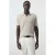 Mango Man regular fit gebreide polo – lichtbeige
