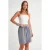 Hoge Taille Katoenen Short met Touwtjes
